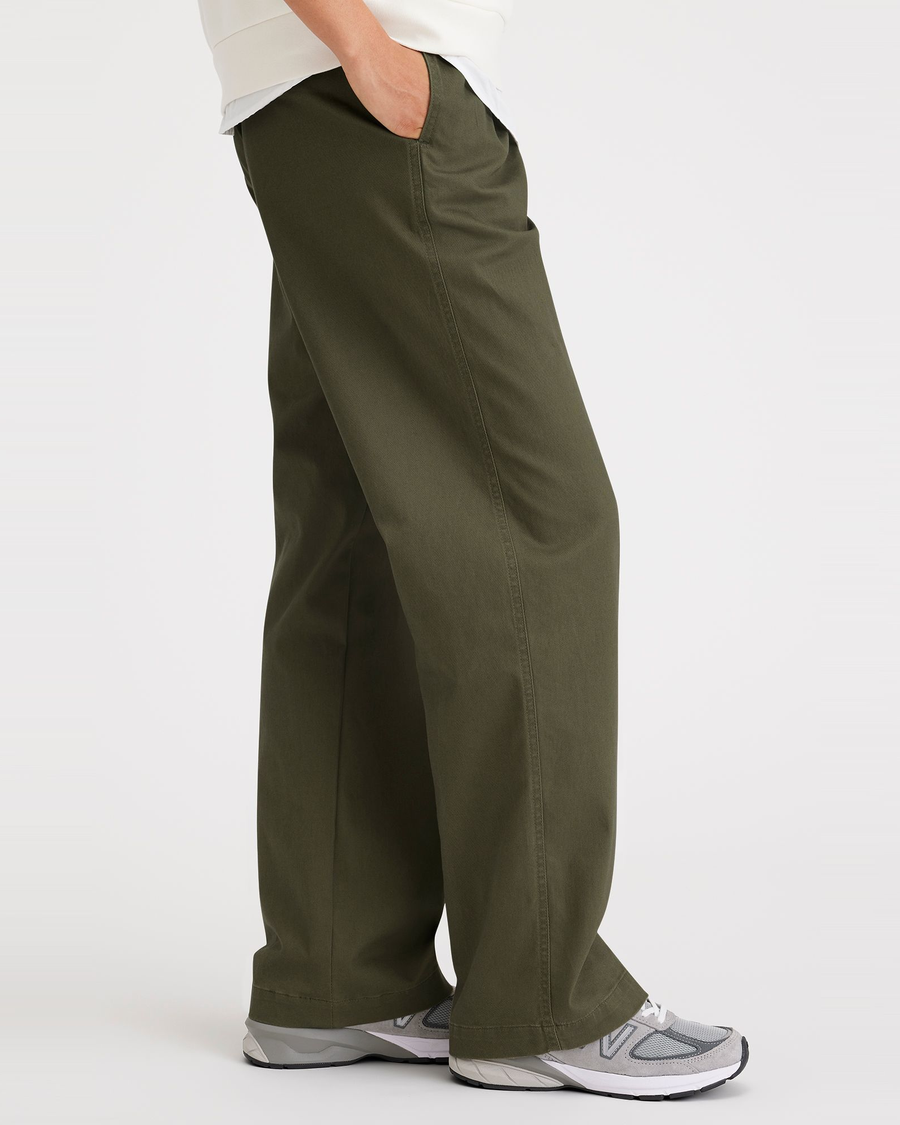 (image for) High-End Original Khakis, Pleated, High Wide Fit